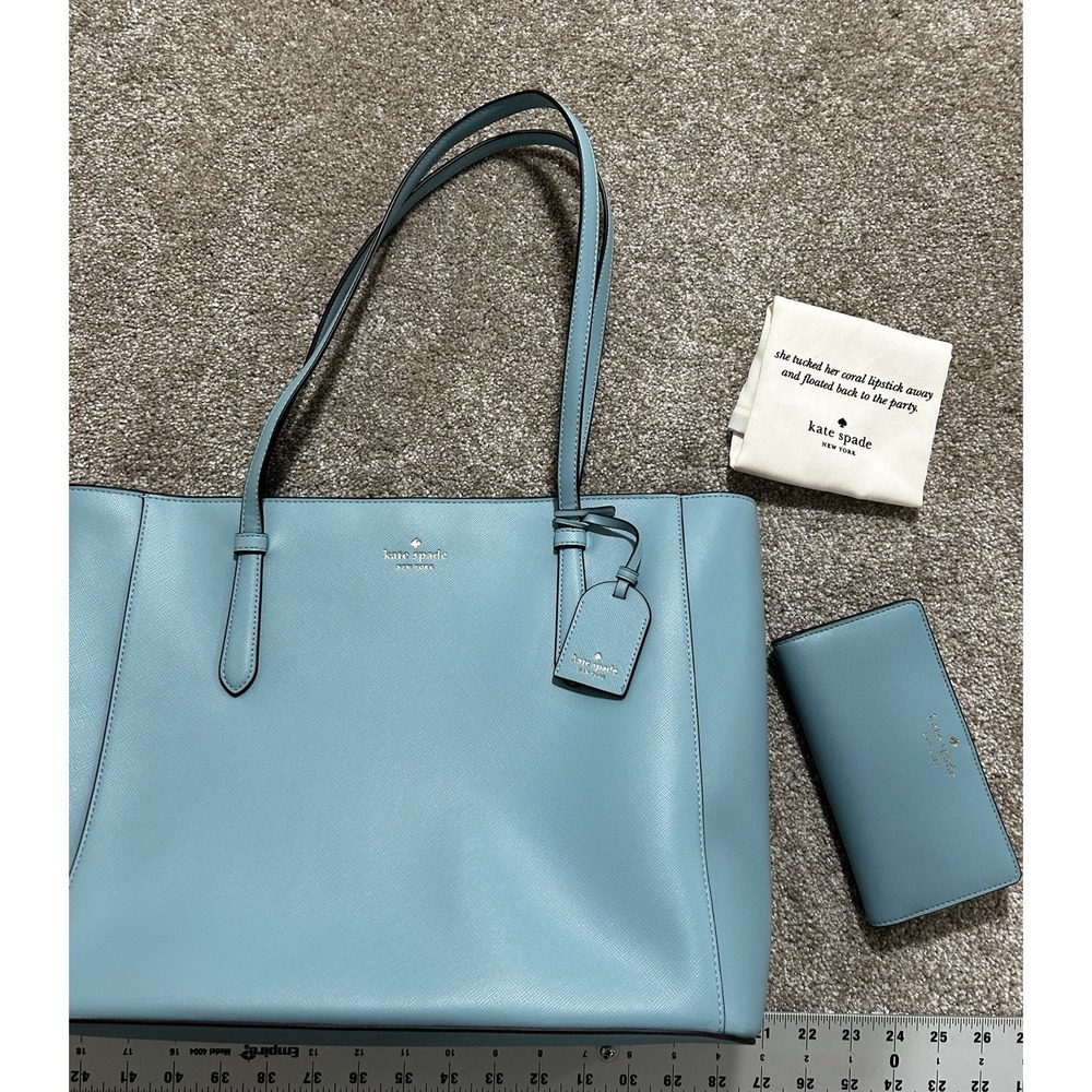 Kate Spade New York Schuyler Medium Tote Bag & Matching Wallet Smooth‎ Leather